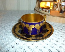 1 Mokkarasse mit UT ,Kobalt