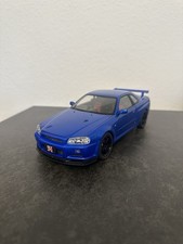 Nissan Skyline GTR R34 Blau