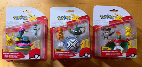 Pokémon battle figure 3x - -,