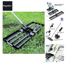 Rasen-Nivellierrechen, 213cm