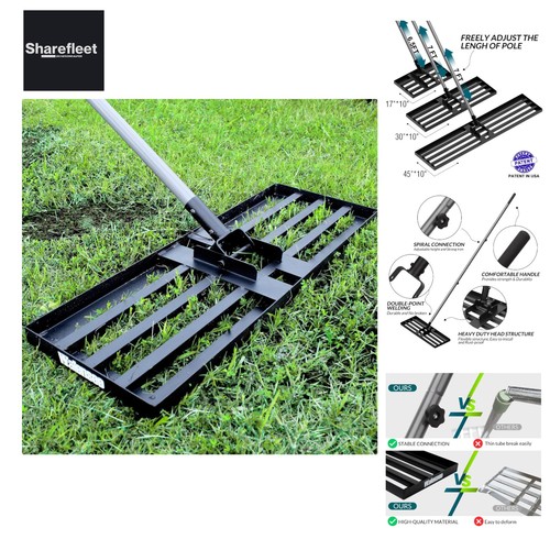 Rasen nivellierrechen 213cm - rasen-nivellierrechen,,