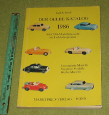 # Wiking Sammlerbuch "Gelber Katalog 1986" (KM3)
