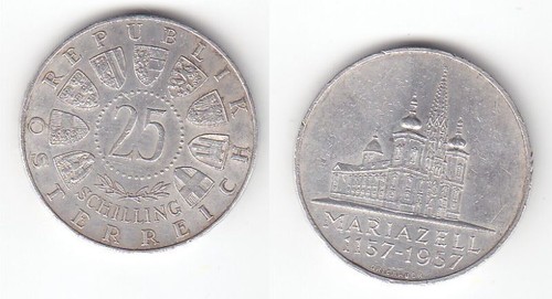 Schilling silber münze - schilling,