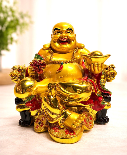 Feng shui buddha goldener - buddha,