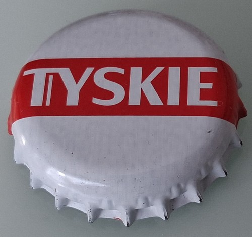 Kronkorken tyskie weiß rot - tyskie,