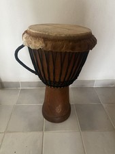 Djembe Trommel Original, handgemacht aus dem Senegal mit Tragetasche