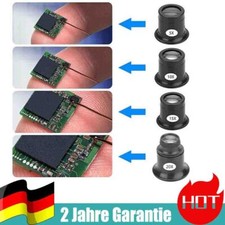 4X Uhrmacherlupe Uhrmacher Lupenbrille 5x/10x/15x/20x für Schmuck Diamanten Uhr