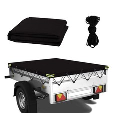 Anhänger Flachplane für Stema Baumarktanhänger 208x114x9 cm Plane PKW Anhänger