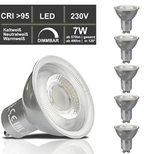 LED GU10 dimmbar 7W CRI95