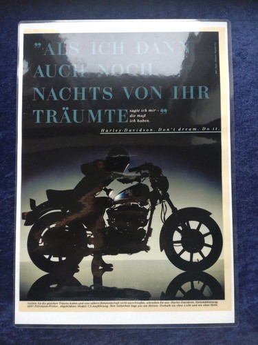 Harley davidson werbung - davidson,