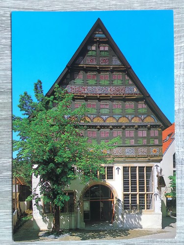 Bad salzuflen haus - ak, backs