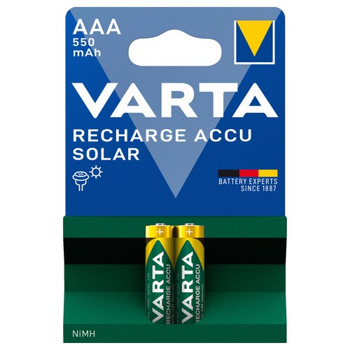 Varta akku aaa solar 550mah - akku,