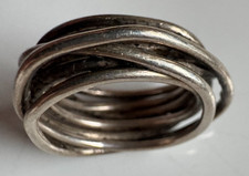 Bauhaus Ring 925er Silber  um