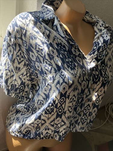 Cropped vokuhila bluse boho - vokuhila, us