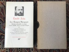 LA PLÉIADE EMILE ZOLA LES