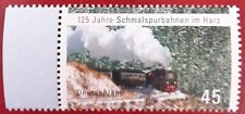 Briefmarken Deutschland 125 Jahre Schmalspurbahnen im Harz Dampflok 2012