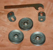 Märklin Baukasten Sortiment Marbi Teile Schlüssel Schnurlaufrollen Winkel