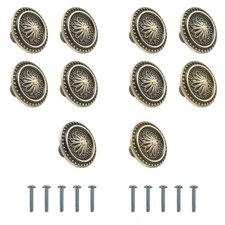 Tbs Antik Messing Rund Knöpfe