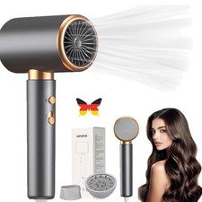 2400W Ionen Föhn Haartrockner mit Diffusor Haarfön Profi Fön Ionen Hair Dryer DE