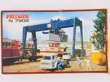 Vollmer N 7905 Container-Kran Spur N ungebaut 47905 wie NEU! OVP 1706-06-78