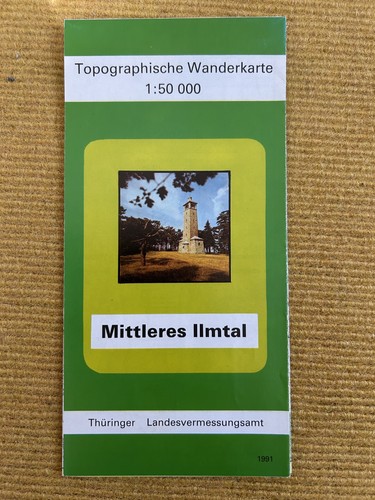 Topographische wanderkarte - topographische,