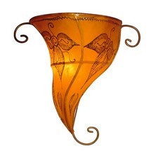 Orientalische Marokkanische Lampe Wandlampe Hennalampe Wandleuchte Henna Tattoo