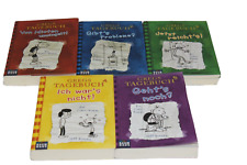 Greg’s Tagebuch Band  1 +2 +3+4+5 Gregs Tagebücher Jeff Kinney-Taschenbücher
