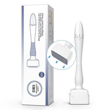 Derma Stamp Dermapen Microneedling Mesoroller 140 Edelstall Nadeln Länge 0-3mm
