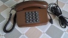 Tasten Telefon braun Post 80er TAE