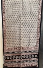 Schal* Maas Natur* Baumwolle/ Seide*neu