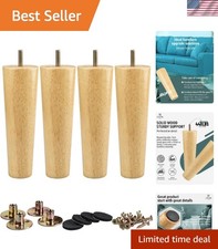 Möbelfüße Holz 4er Set