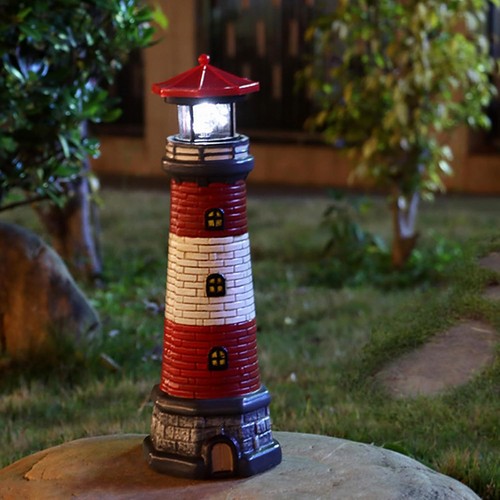 Led solar leuchtturm 360 - solar,