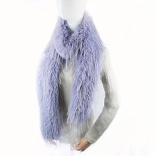 Damen Fell Schal Lang Plüsch