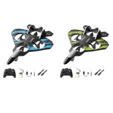 RC Flugzeug Segelflugzeug Kampfjet mit LED-Leuchten Schaum Fernbedienung