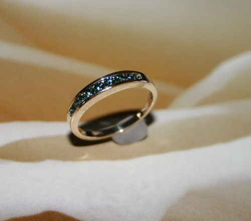 Memoire ring 585 farbige - 585, gg