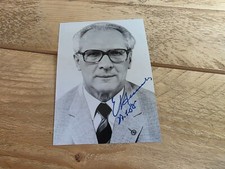 ERICH HONECKER Repro-Autogramm