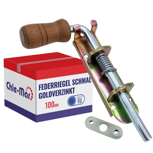 Federriegel 100 verzinkt - 100,