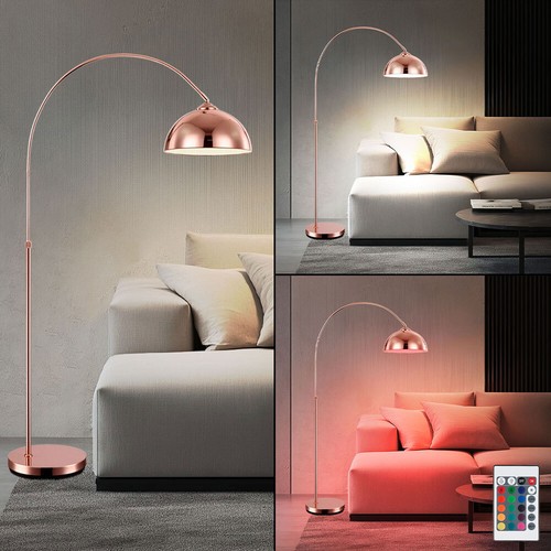 Rgb led kupfer steh - kupfer, lampe