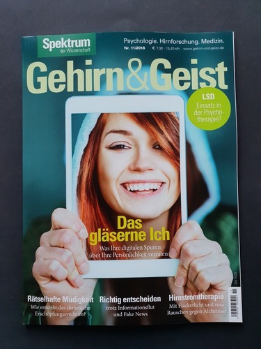 Gehirn geist 2018 - gehirn&geist, nr.11/2018