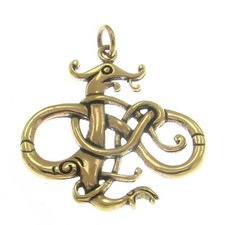Wikinger Drachen Anhänger