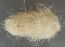 Flachshaar natur-weiß, 20 gr