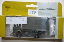 Herpa Minitanks 1-87 MB 1017 LKW 5t 4x4 Pritsche/Plane Hoch 740807 (731 )