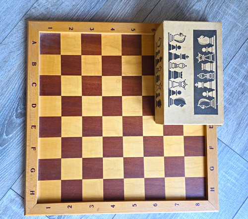 Holz schachspiel set brett - holz,