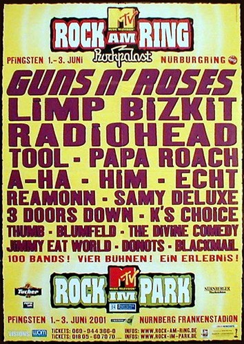Festival rock ring von 2001 - festival, am