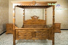 Voglauer Himmelbett Braun Anno