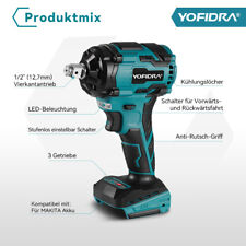 Für Makita Akku Schlagschrauber Ratschen Schrauber Akkuschrauber 1000Nm 1/2''