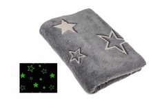Kuscheldecke Sterne Glow In