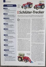 Schlüter Trecker in 1-87 von