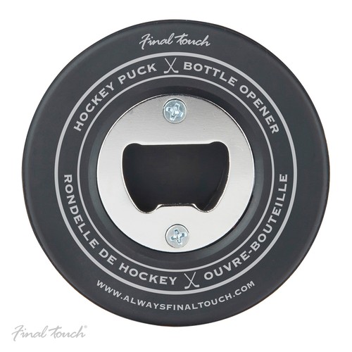 Eishockey puck flaschenöffner - puck,