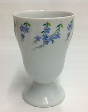 Royal Tettau Porzellan Becher Blüten Motiv Vergissmeinnicht Sammelbecher